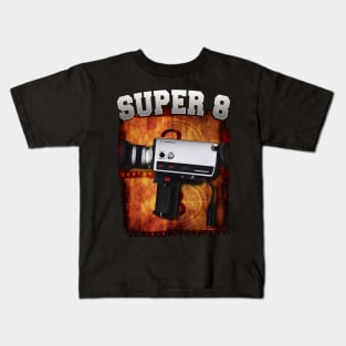 Super 8 Camera Design Kids T-Shirt